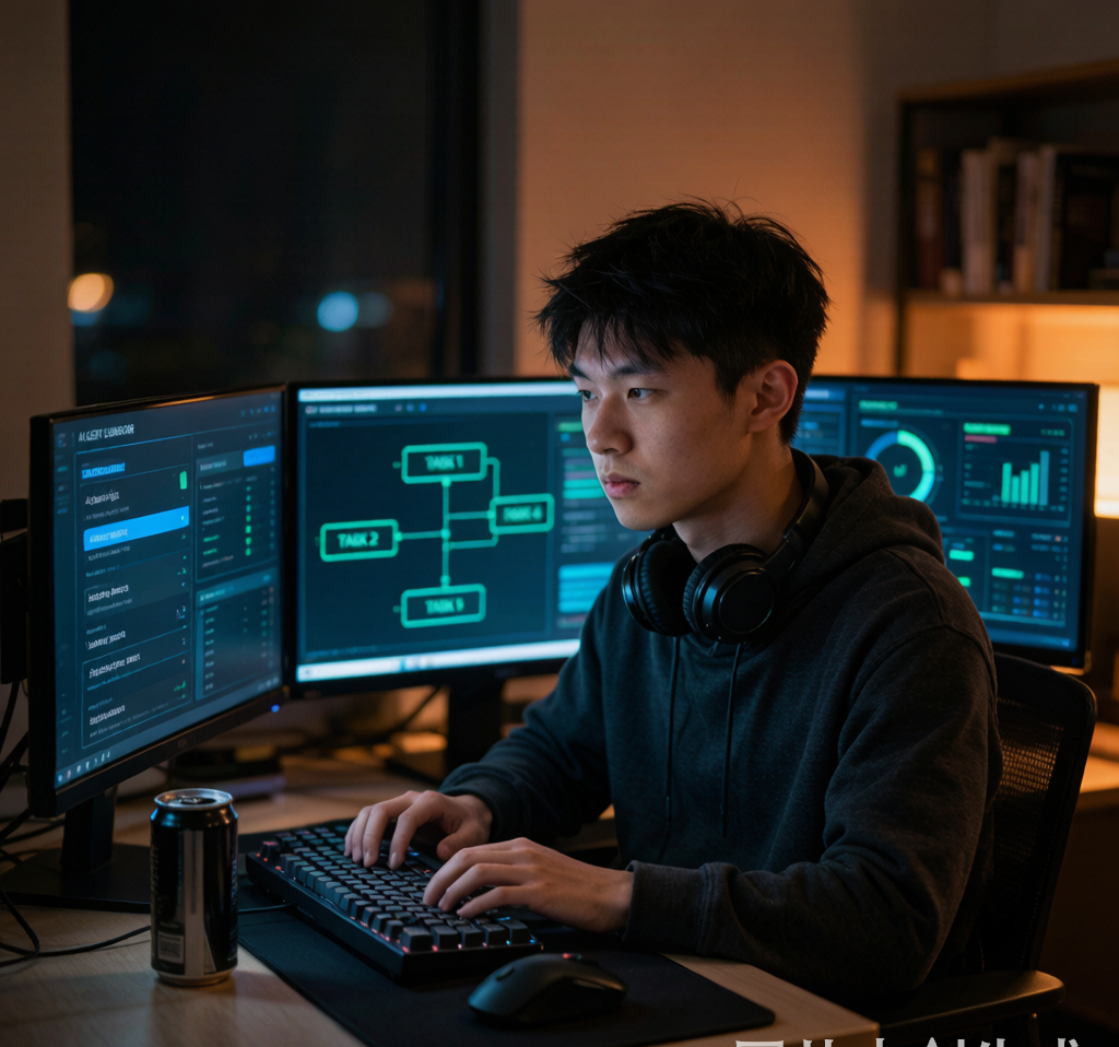 我养了17个AI Agent一年后，年营收500万的一人公司